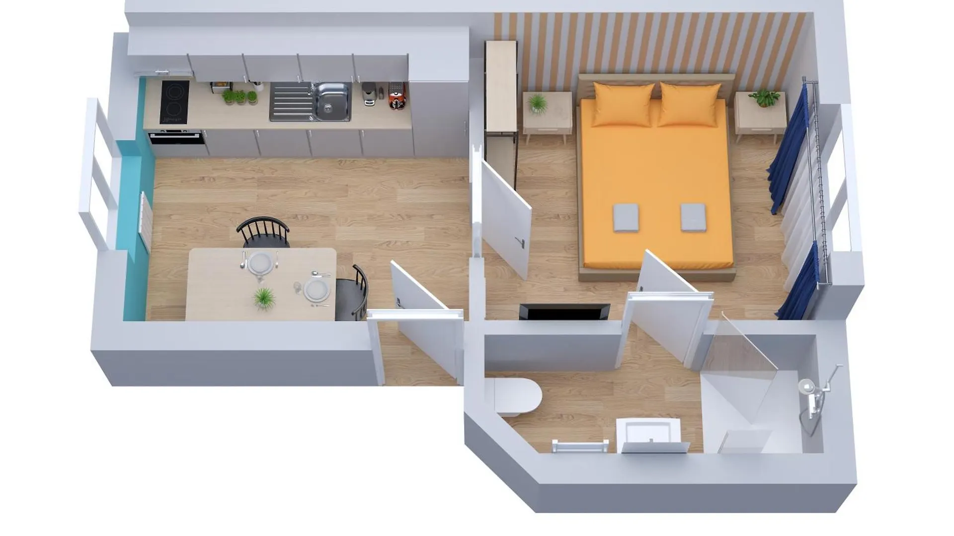 Appartements A Lorient - Tout Confort - Internet Fibre - Nouveau Apartment